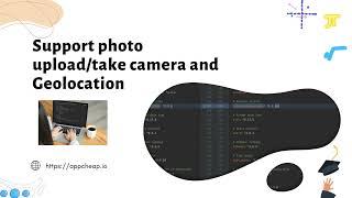 How to support photo upload/take camera and Geolocation on Flutter Webview?