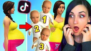 Testing VIRAL SIMS TikTok Life Hacks to See if They Actually Work 2