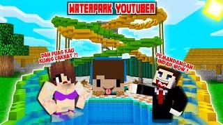 AKU DESAK CEWEK INI UTK BUKA BAJU & IKUT TANTANGAN BIKIN WATERBOOM YOUTUBER RAKSASA DI MINECRAFT !!!