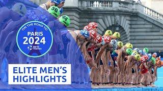 Highlights - 2023 World Triathlon Olympic Triathlon Test Event Paris Elite Men