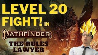 Watch a LEVEL 20 BOSS FIGHT in Pathfinder 2e! | Does high-level play WORK?!