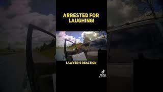 ￼ Arrested for Laughing #lawyer #law #facts #tips #viral #social #shorts  #trending