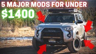 5 MAJOR Overland Mods for $1400 in 2024| (With Links!)
