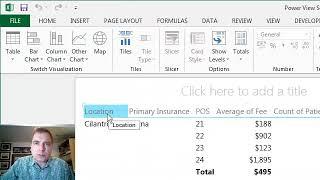 Excel Video 492 Power View Matrix