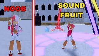 Noob to Pro with Sound Fruit and Becoming Uta in Blox Fruits!