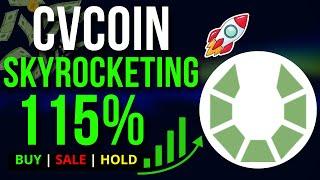 CV Coin is Skyrocketing 114.64% | CVN Coin News and Updates!! | Crypto News