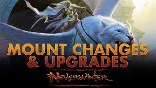 Neverwinter mount change and account wide companion