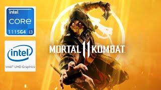 Mortal Kombat 11 on Low End PC | Intel UHD G4 | i3-1115G4