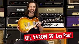 Gil Yaron '59 Les Paul replica into Marshall JMP ️ The best of the best