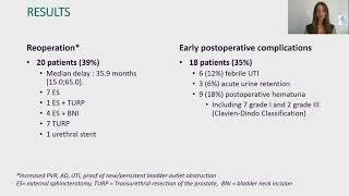 #22957 Efficacy of external sphincterotomy in patients with detrusor sphincter dyssynergia: a mo...