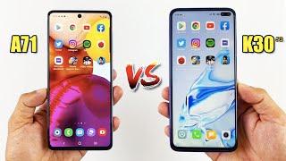 Samsung A71 vs Xiaomi Redmi K30 5G Speed Test