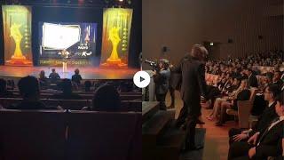 Afra ve Mertin  Kazandıkları En İyi Dizi Film Yalı Çapkını Ödül Töreninde Özel Video
