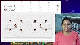 KBL match - Ulsan Phoebus vs Daegu KOGAS score details (88-81) | Happy New year 2025 everyone