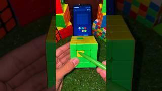 Solving 4by4 Rubik’s cube using Ai #rubikscube #smrufcat #shorts