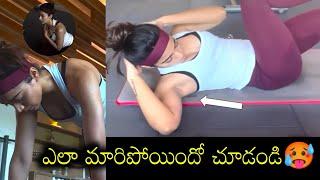 Rashmika Mandanna Latest Workout Gym Video  |Rashmika Mandanna Latest Hot Video @OopsTvTelugu