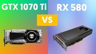 GTX 1070 Ti vs RX 580 | GPU Benchmark