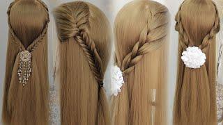 2 easy front braid hairstyles || braid hairstyle || Hairstyle for long hair