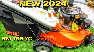 STIHL RM 756 YC gas push mower an in-dept look