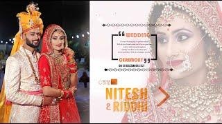 Nitesh & Ridhi Wedding highlight video , phool bag , mandore , 2022