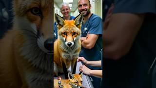 The Pregnant Fox: A Journey of Survival and Hope #shorts #viral #viralshorts ##hortsfeed