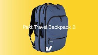 Pakt Travel Backpack 2 - For one bag travel #onebagtravel