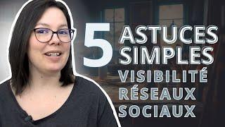 5 astuces simples pour enfin te faire voir sur les réseaux sociaux