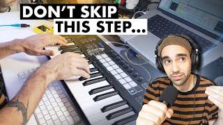 do this before you start making music...