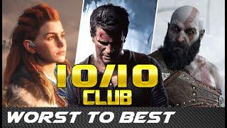 Worst to Best: Perfect 10/10 GAMES