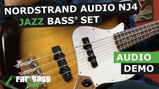 Nordstrand Audio NJ4 Jazz Bass® Pickup Set Demo