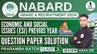 NABARD Grade A Previous Year Paper 2023 | Economic and Social Issues (ESI) | NABARD Grade A PYQ 2023