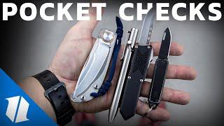 Epic Pocket Checks at Blade HQ | What Knife Are You Carrying?