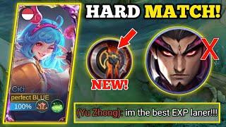 CAN I BEAT YU ZHONG?! | CICI BEST BUILD AND EMBLEM -MLBB #cicimlbb #cici #ciciplays