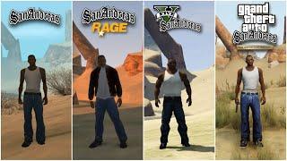 PLAYING ALL VERSIONS OF GTA SAN ANDREAS