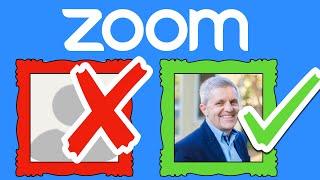 How to Set up Your PROFILE PICTURE on ZOOM [Beginner's TUTORIAL]