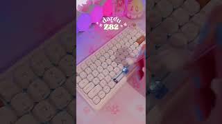 Cute Keyboard ASMR  ft. Dareu Z82 