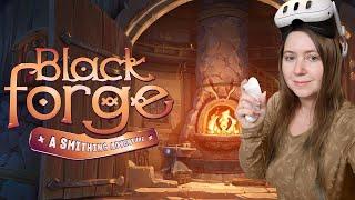 BlackForge: A Smithing Adventure - Es ist noch keine Schmiedemeisterin vom Himmel gefallen