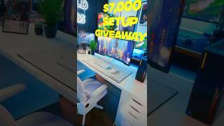 $7,000 Gaming Setup FOR FREE ️ ⌨️