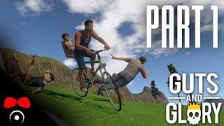 ► Guts And Glory | #1 | Minové pole! | CZ Lets Play / Gameplay [1080p] [PC]