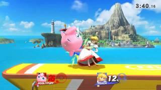 Hilarious Jigglypuff vs Peach End