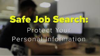 Safe Job Search: Protect Your Personal Information