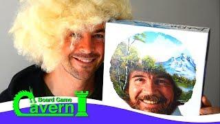 How to play "Bob Ross: The Art Of Chill" - Board Game Cavern