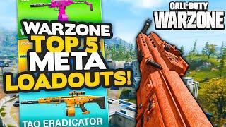 TOP 5  NEW META LOADOUTS for WARZONE SEASON 5!