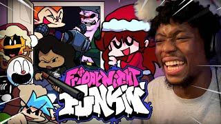 GET IN THE CHRISTMAS SPIRIT | Friday Night Funkin [ The Holiday Mod FULL WEEK 1 ]