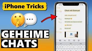 Geheime Chat Funktion auf dem iPhone nutzen! 