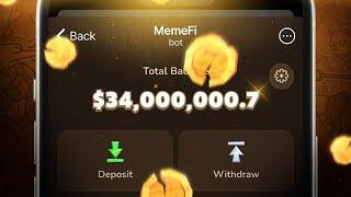 How to Deposit Ethereum on MemeFi Wallet for Gas Fee