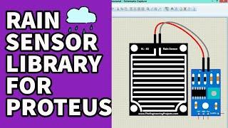 Rain sensor library for proteus  || How to download Rain sensor Library for Proteus \\