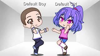 Default Boy and Girl get a gLoW uP | Gacha Feva Meme | Gacha Club