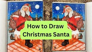 How to Draw Christmas Santa | Merry Christmas 2024! "