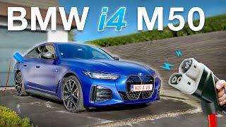 BMW i4 M50 (544 hp) - POV drive & walkaround!