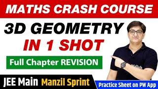 3-D GEOMETRY in One Shot - Full Chapter Revision | Class 12 | JEE Main